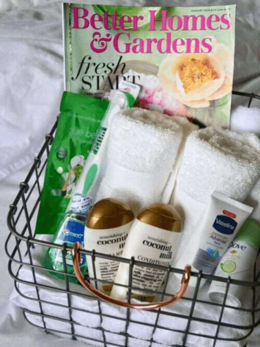 13 Guest Welcome Basket Ideas That’ll Make Anyone Feel Instantly at Home