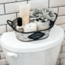 15 Toilet Tank Decor Ideas That Are Actually Cute
