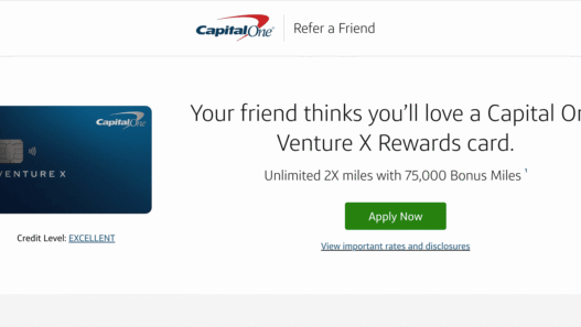 Capital One Venture X 100,000 Point Referral Bonus Link (November 2025)