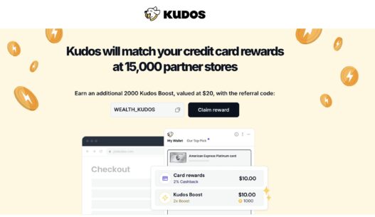 Kudos Smart Wallet $20 Referral Code