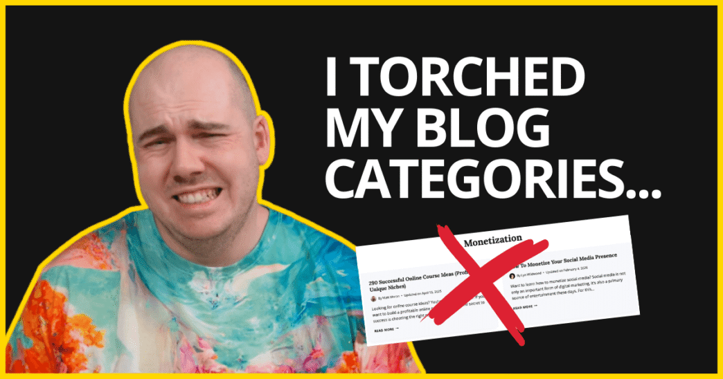 Why I Torched 14 Years of Site Structure To Reclaim My Sanity