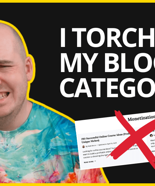 Why I Torched 14 Years of Site Structure To Reclaim My Sanity